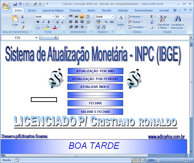 calculo inpc
